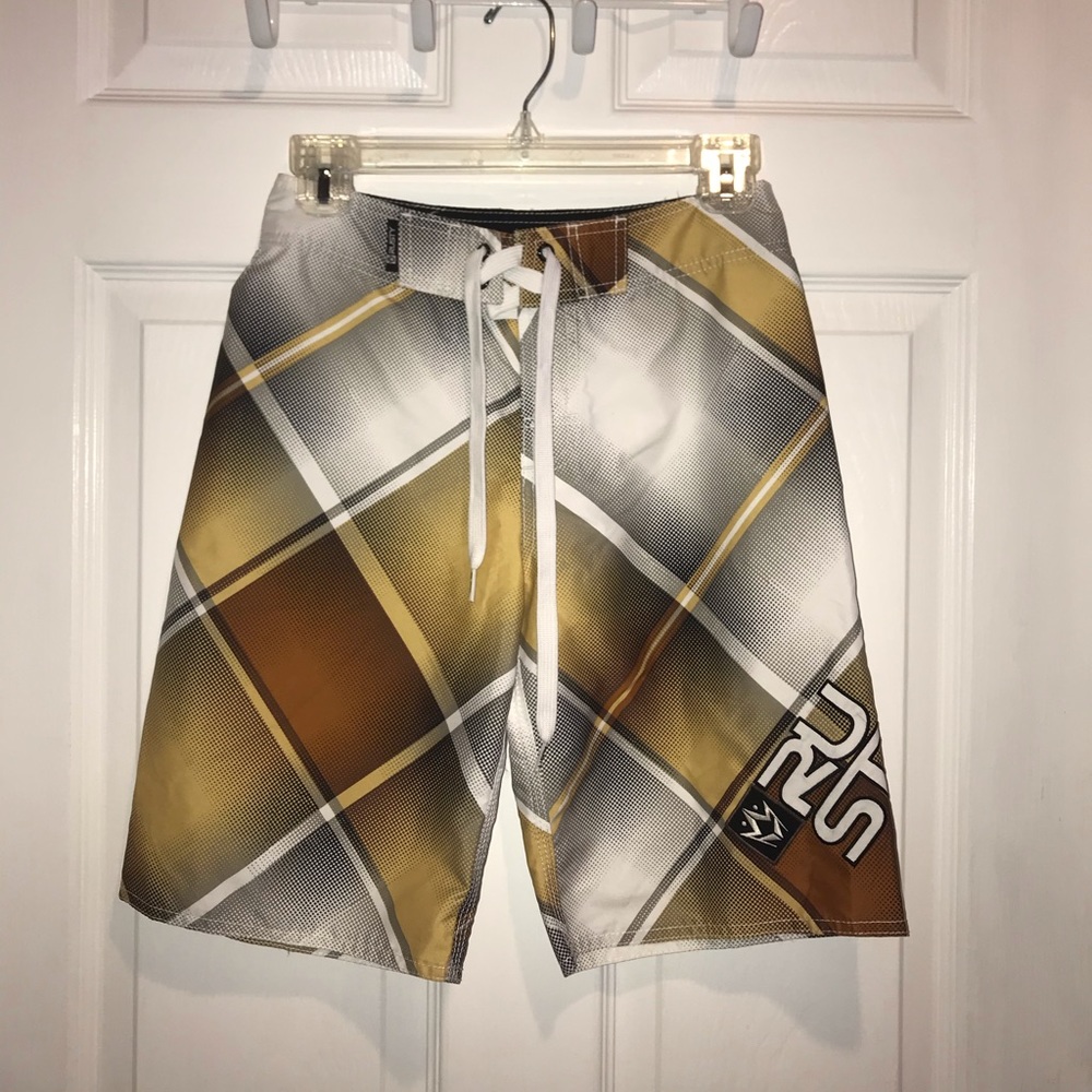NWOT Rusty Boy’s Size 12 Swim Board Shorts